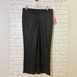 Dalia womens Collection Charcoal Dress Pants petite size 12P